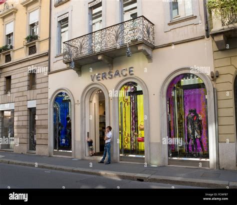 versace milan monte napoleone store|via montenapoleone shopping.